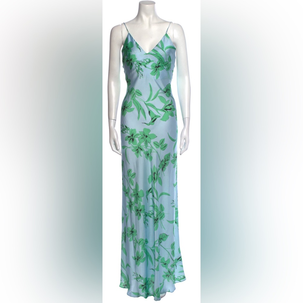 Ramy Book Floral Silk Dress